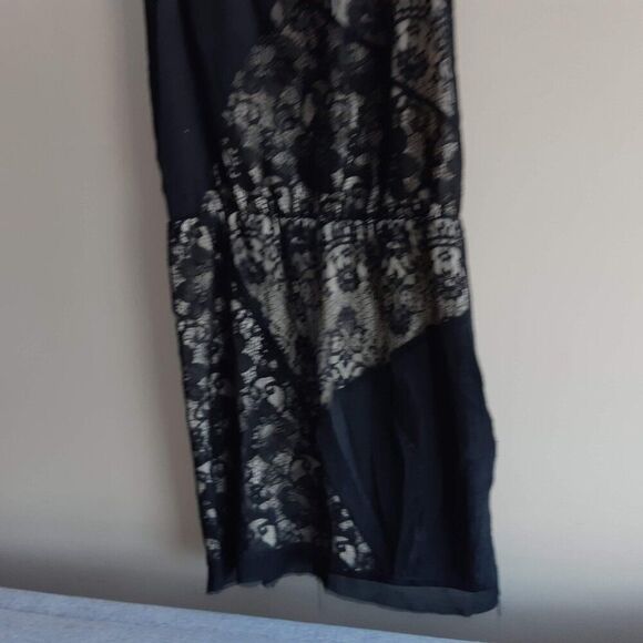 Y2K collective concepts black lace dress S - Picture 4 of 7